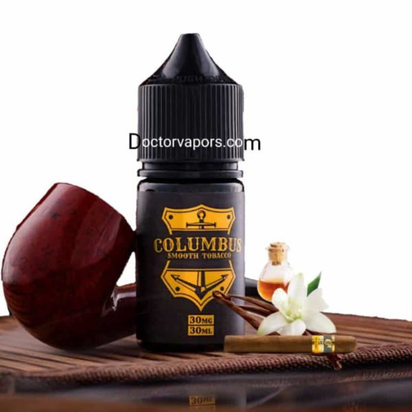 COLUMBUS Black ( Smooth TOBACCO ) Salt