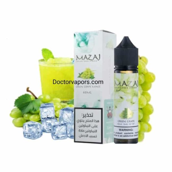 MAZAJ GREEN Grapes ICE E-JUICE